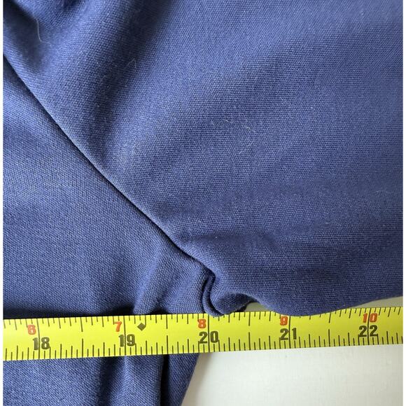 LOLE Womens Tunic Dress Calm stretch shawl collar V-neck fleece lined top L Navy - Picture 8 of 8